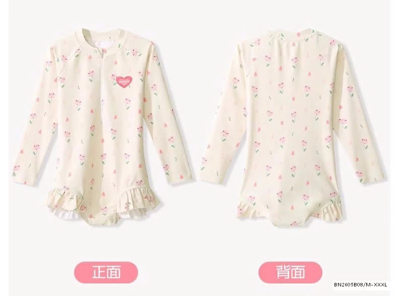 ĐỒ BƠI DÀI TAY CHO BÉ GÁI