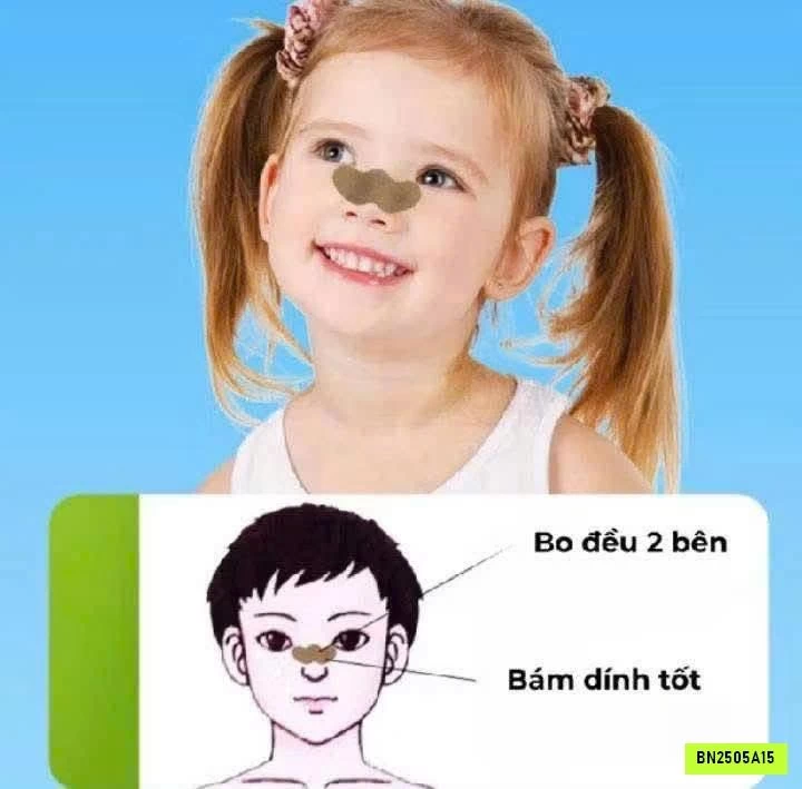 SÉT 5H MIẾNG DÁN THÔNG MŨI CANG NHĨ TỬ