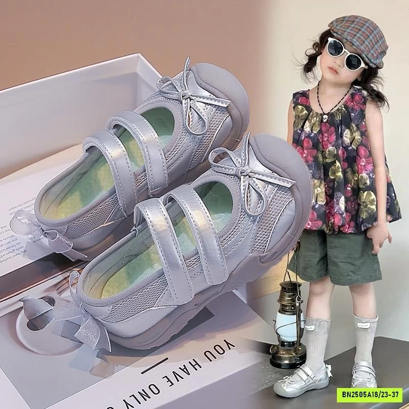 GIÀY LƯỚI QUAI DÁN NƠ