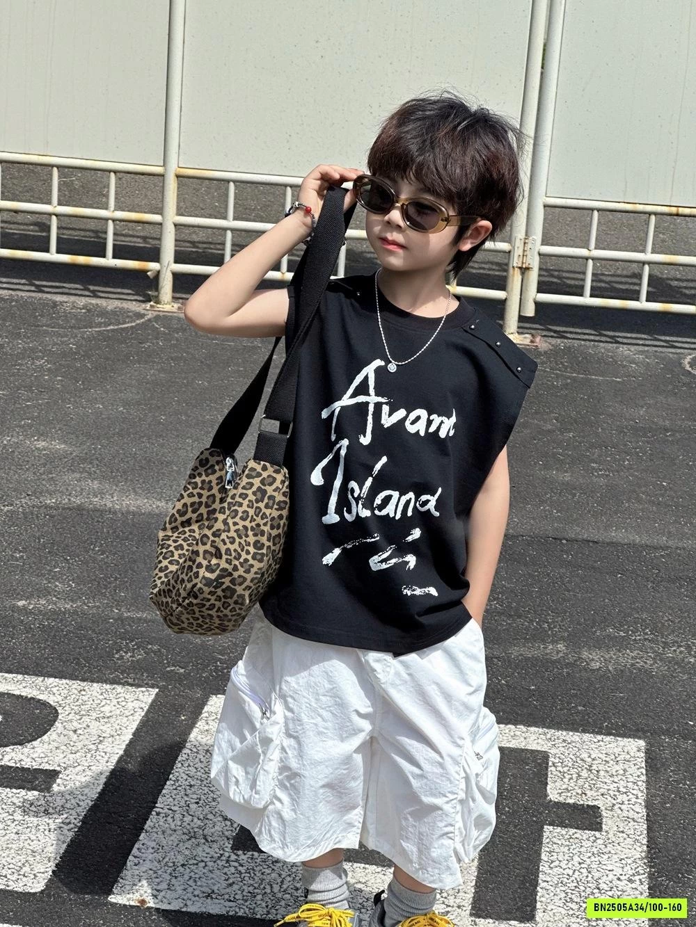 TANKTOP ĐEN MIX SHORT GIÓ AFTE