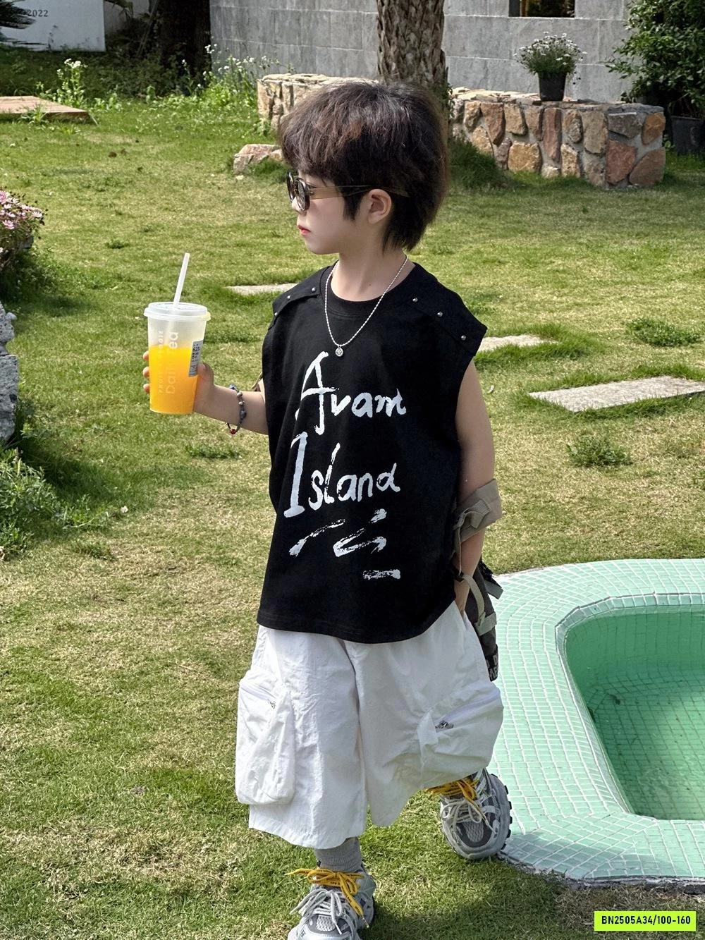 TANKTOP ĐEN MIX SHORT GIÓ AFTE