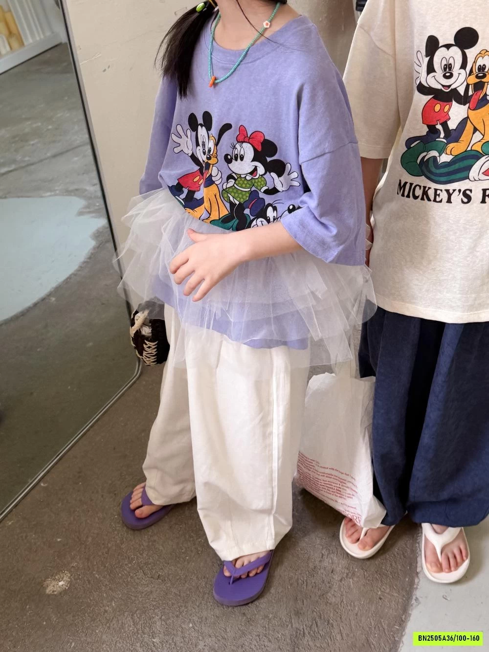 ÁO THUN GIẤY MICKEY KUMAI