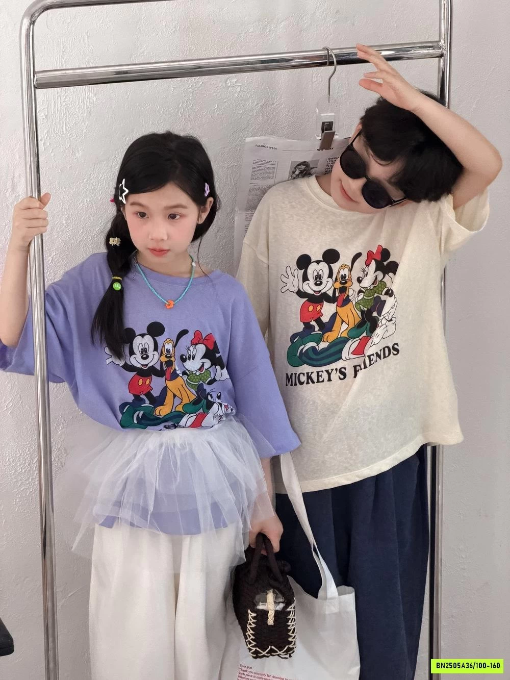 ÁO THUN GIẤY MICKEY KUMAI