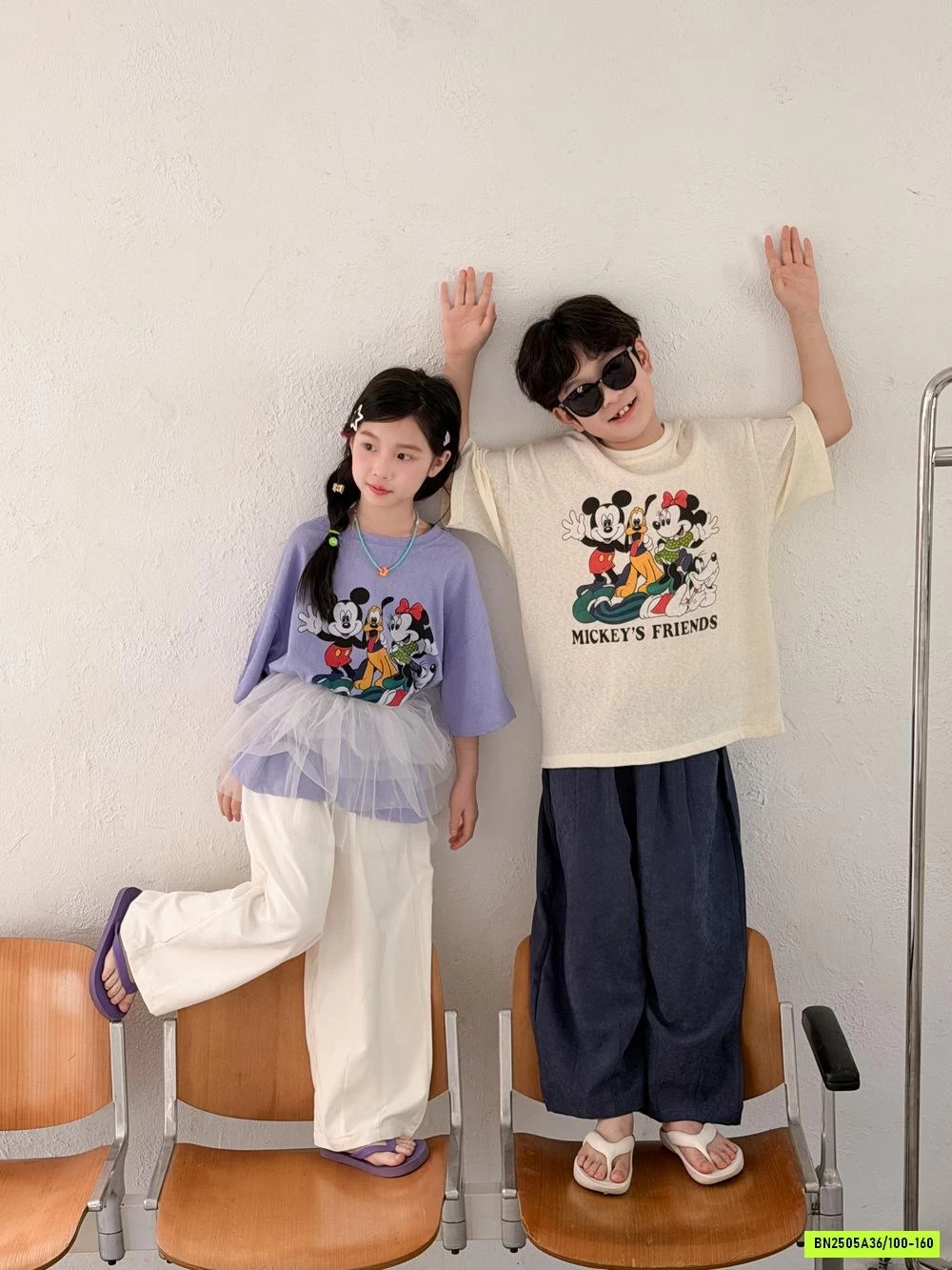 ÁO THUN GIẤY MICKEY KUMAI