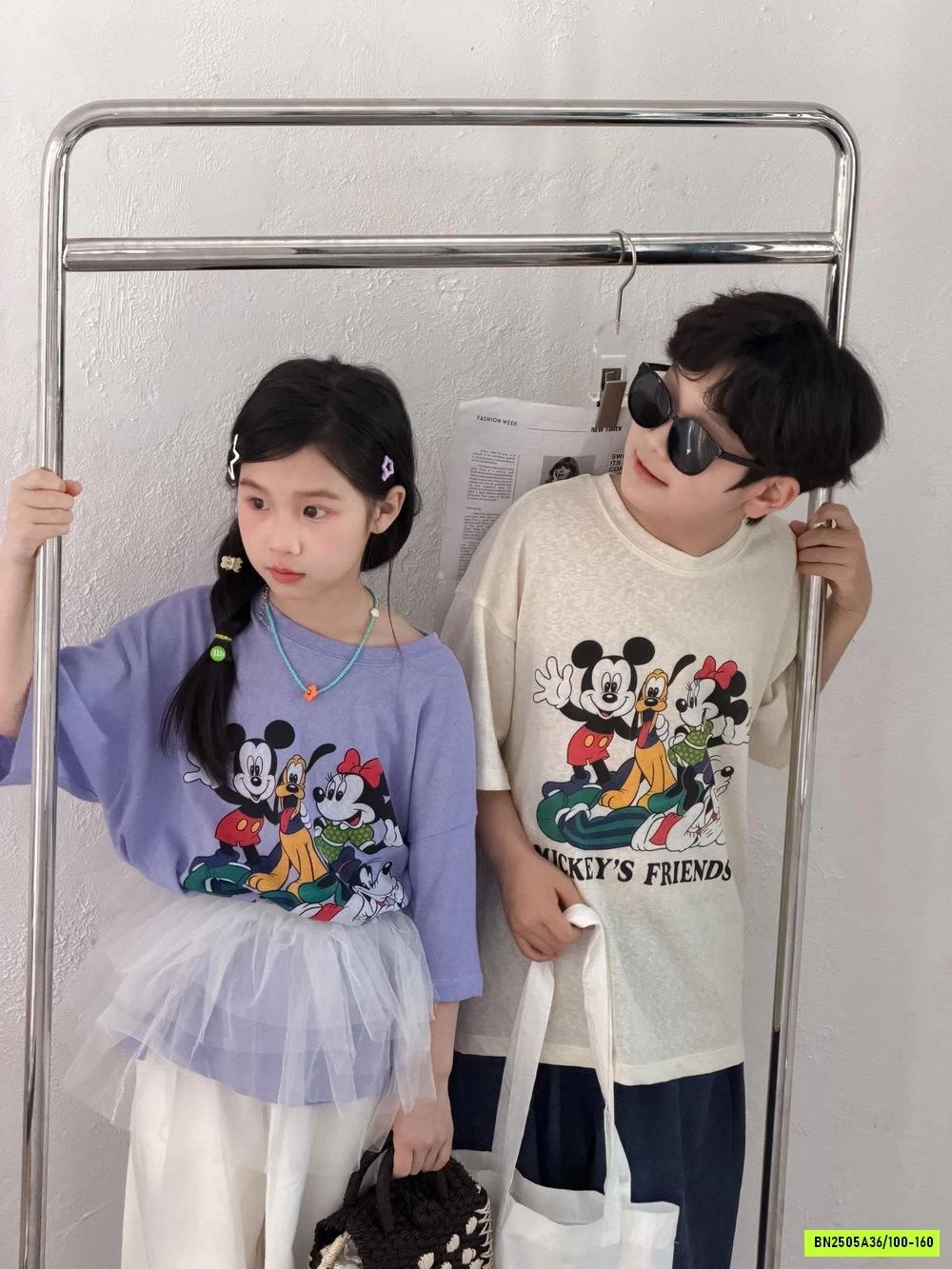 ÁO THUN GIẤY MICKEY KUMAI