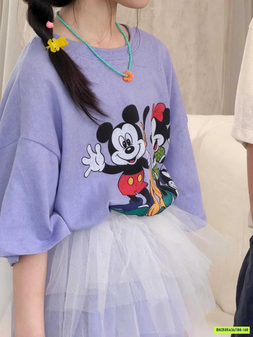 ÁO THUN GIẤY MICKEY KUMAI
