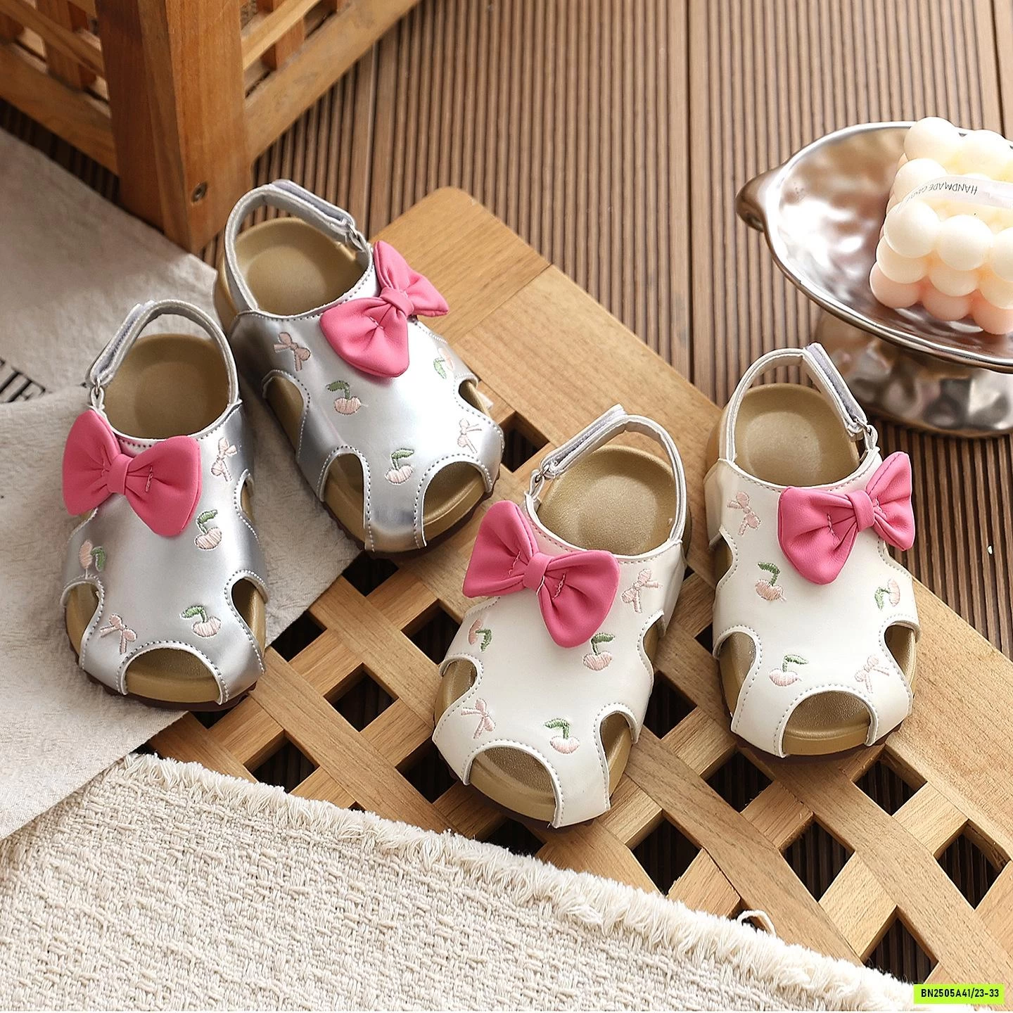 SANDAL ĐẾ KẾP NƠ