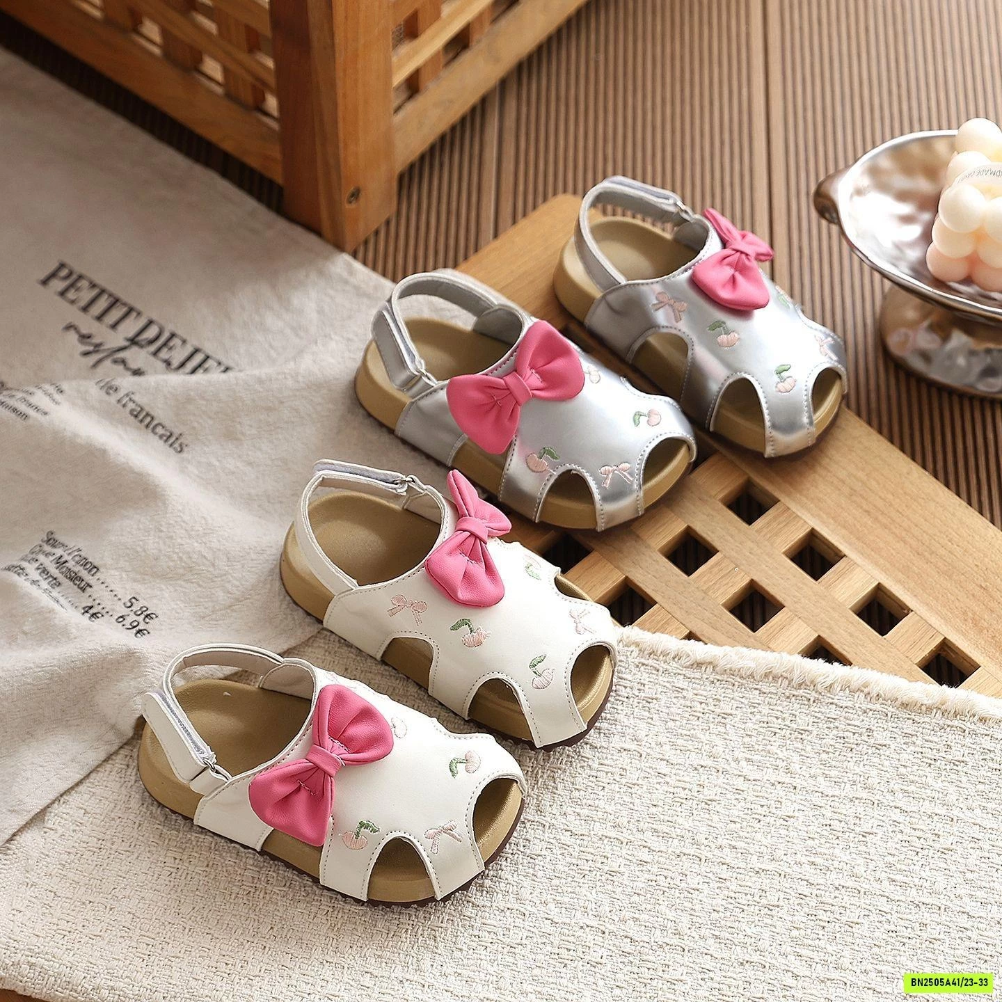 SANDAL ĐẾ KẾP NƠ