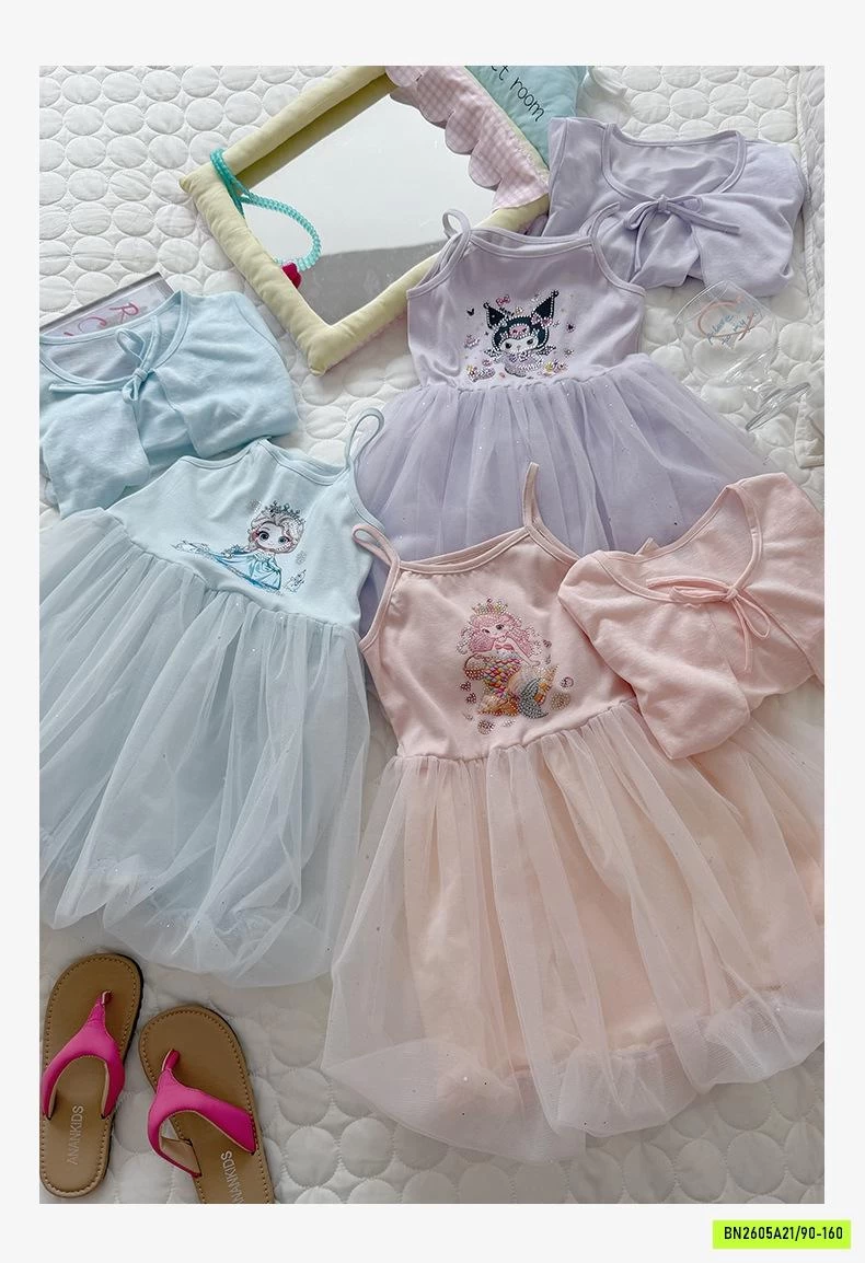 SÉT VÁY BÍ 2 DÂY+CARDIGAN MỎNG