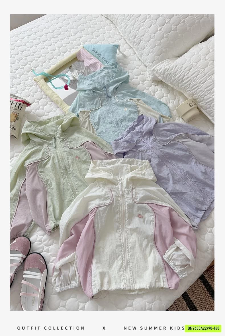 KHOÁC GIÓ MỎNG TENCEL CHỐNG NẮNG PHỐI MÀU
