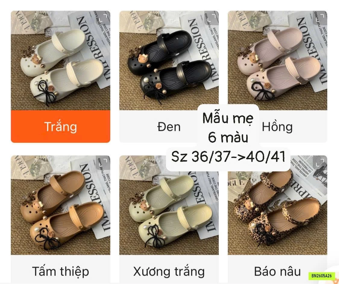 CROCS MẸ BÉ
