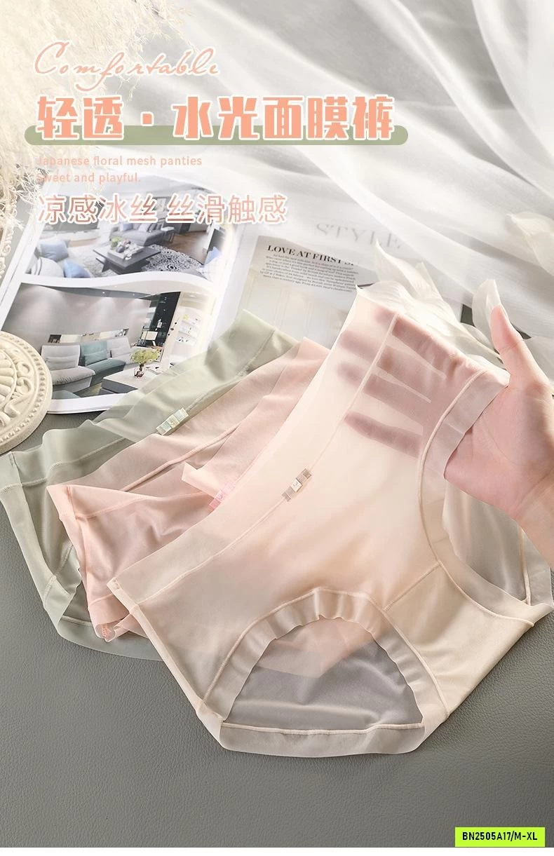 SET 10 QUẦN CHIP NỮ ICE SILK SIÊU MỎNG NHẸ