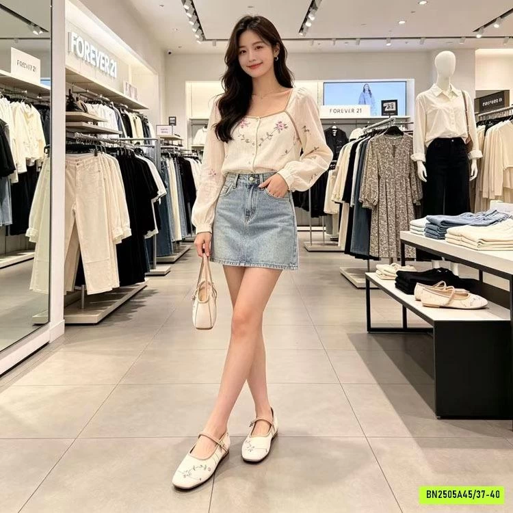 GIÀY BỆT THÊU HOA XUẤT DƯ