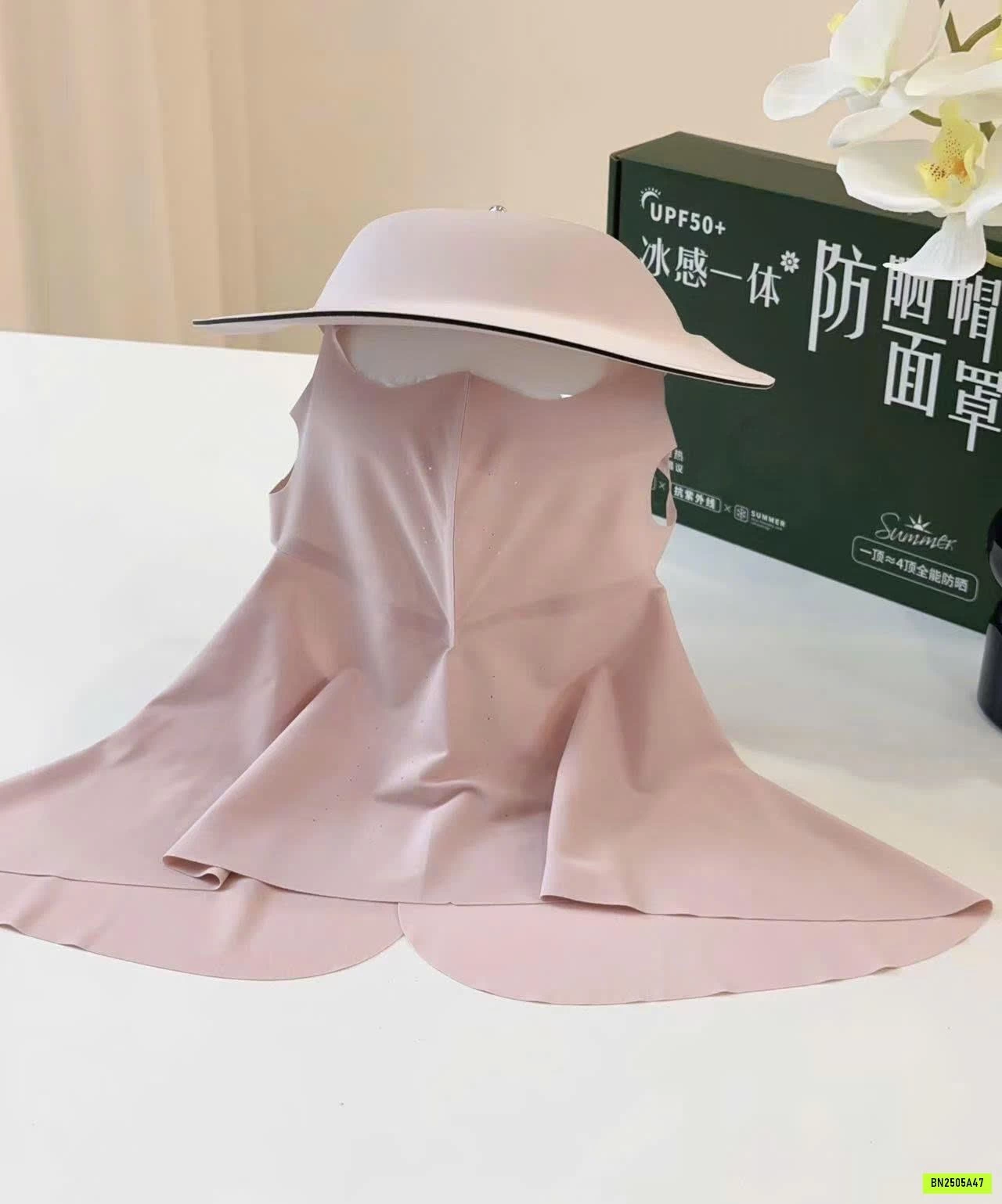 SET KHẨU TRANG KÈM MŨ NẮNG