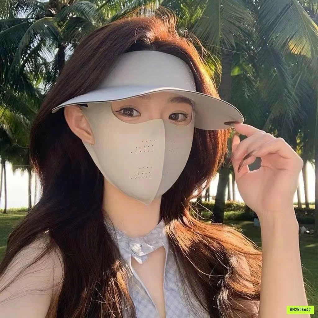 SET KHẨU TRANG KÈM MŨ NẮNG