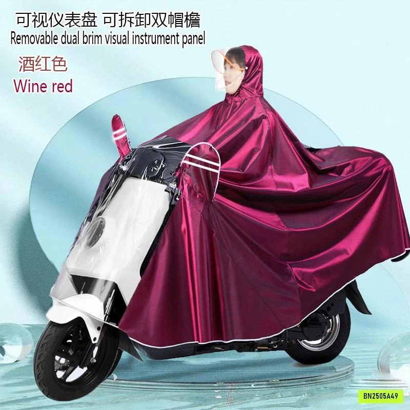 ÁO MƯA TRÙM KÍN ĐẦU