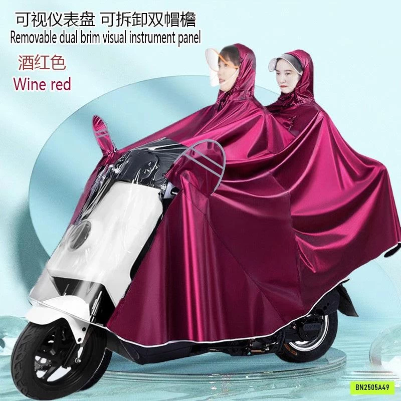 ÁO MƯA TRÙM KÍN ĐẦU