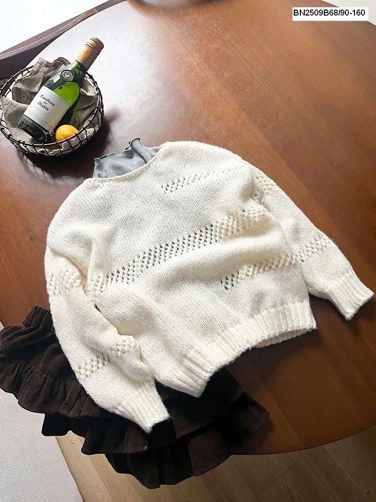 Áo len dệt 25G099 nhà Ambb