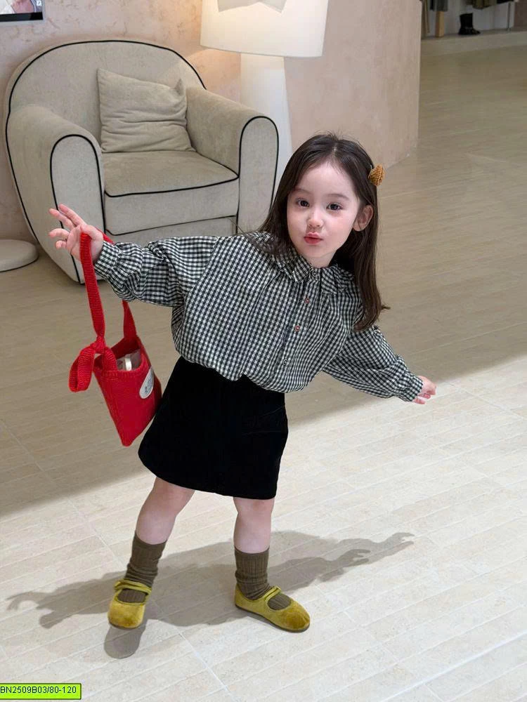 ÁO SƠ MI CARO BÁNH BÈO