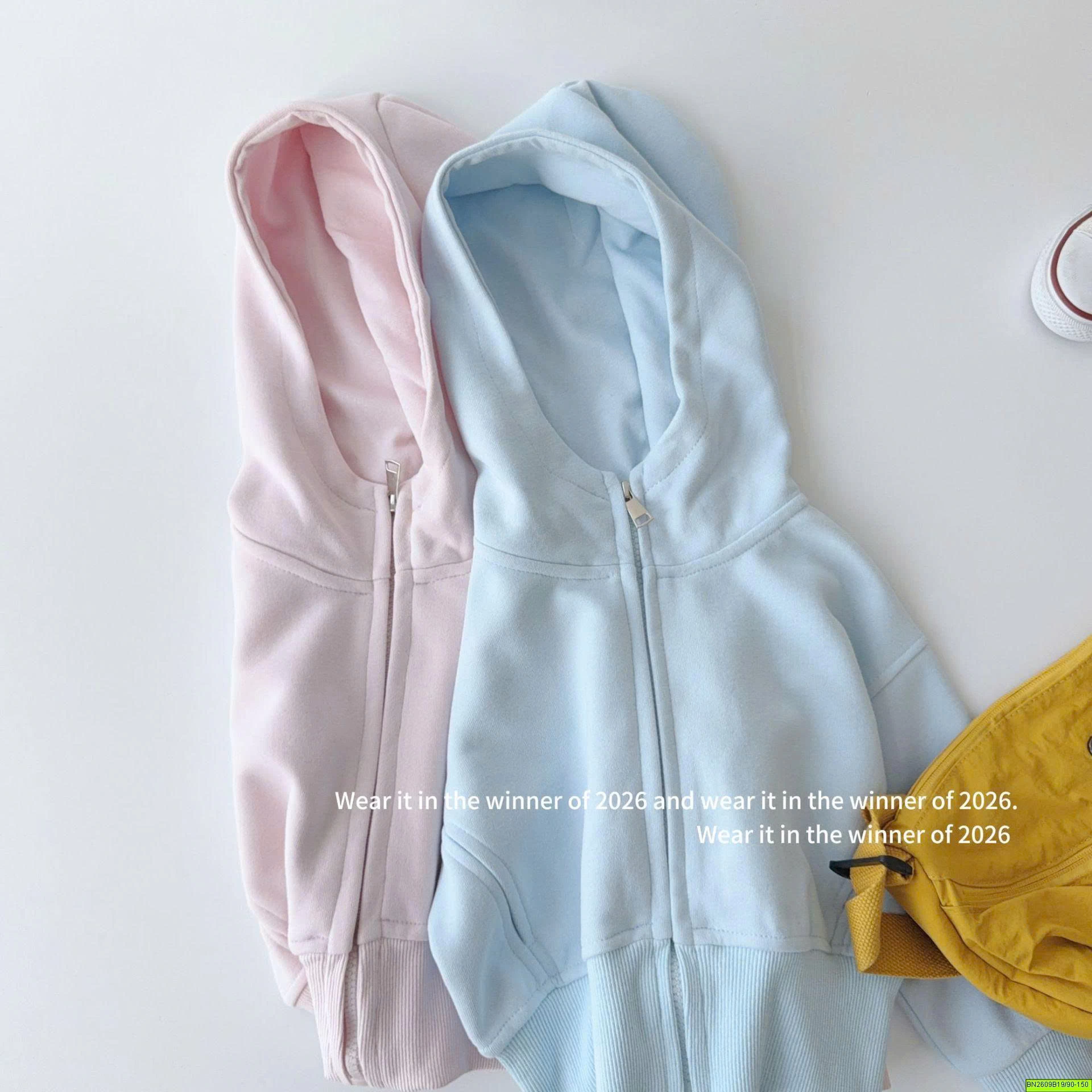 ÁO NỈ TRƠN KÉO KHÓA LIỀN MŨ
