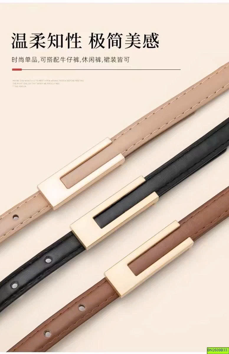 SET 3C THẮT LƯNG NỮ BẢN NHỎ