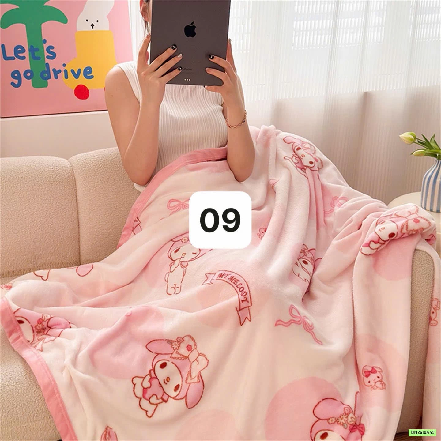 CHĂN BĂNG NHUNG DỄ THƯƠNG