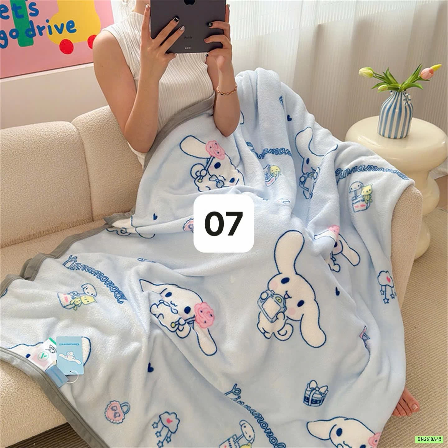 CHĂN BĂNG NHUNG DỄ THƯƠNG