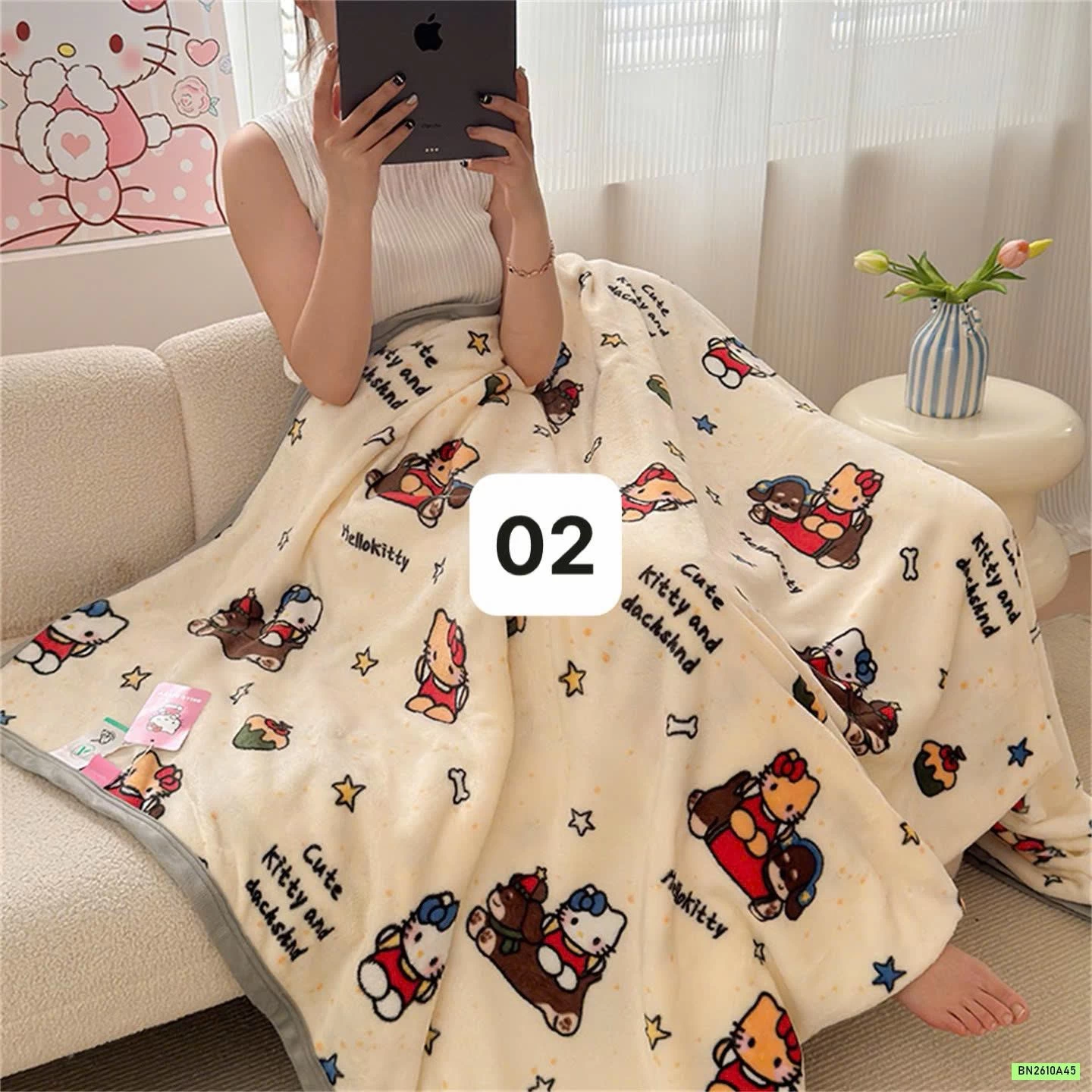 CHĂN BĂNG NHUNG DỄ THƯƠNG