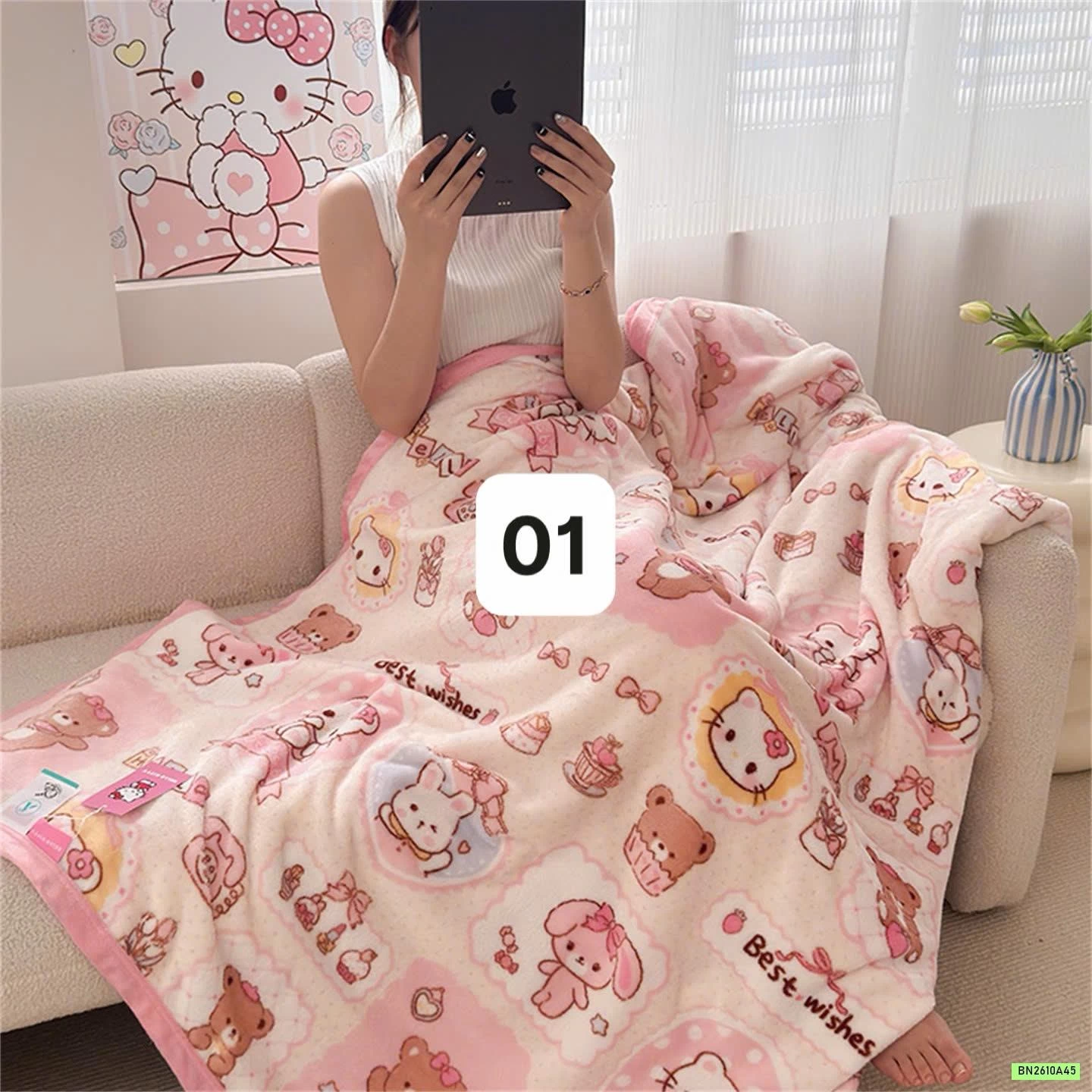 CHĂN BĂNG NHUNG DỄ THƯƠNG