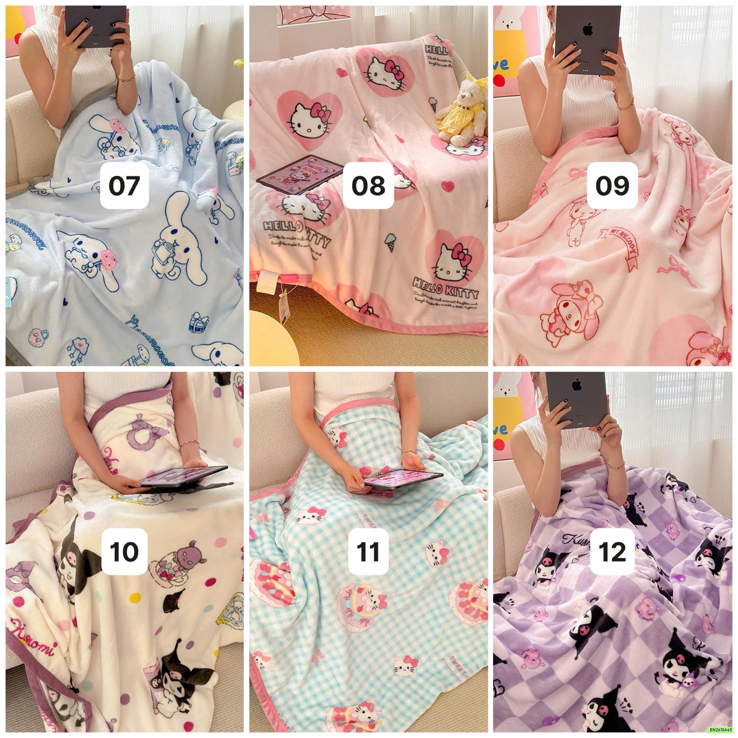 CHĂN BĂNG NHUNG DỄ THƯƠNG