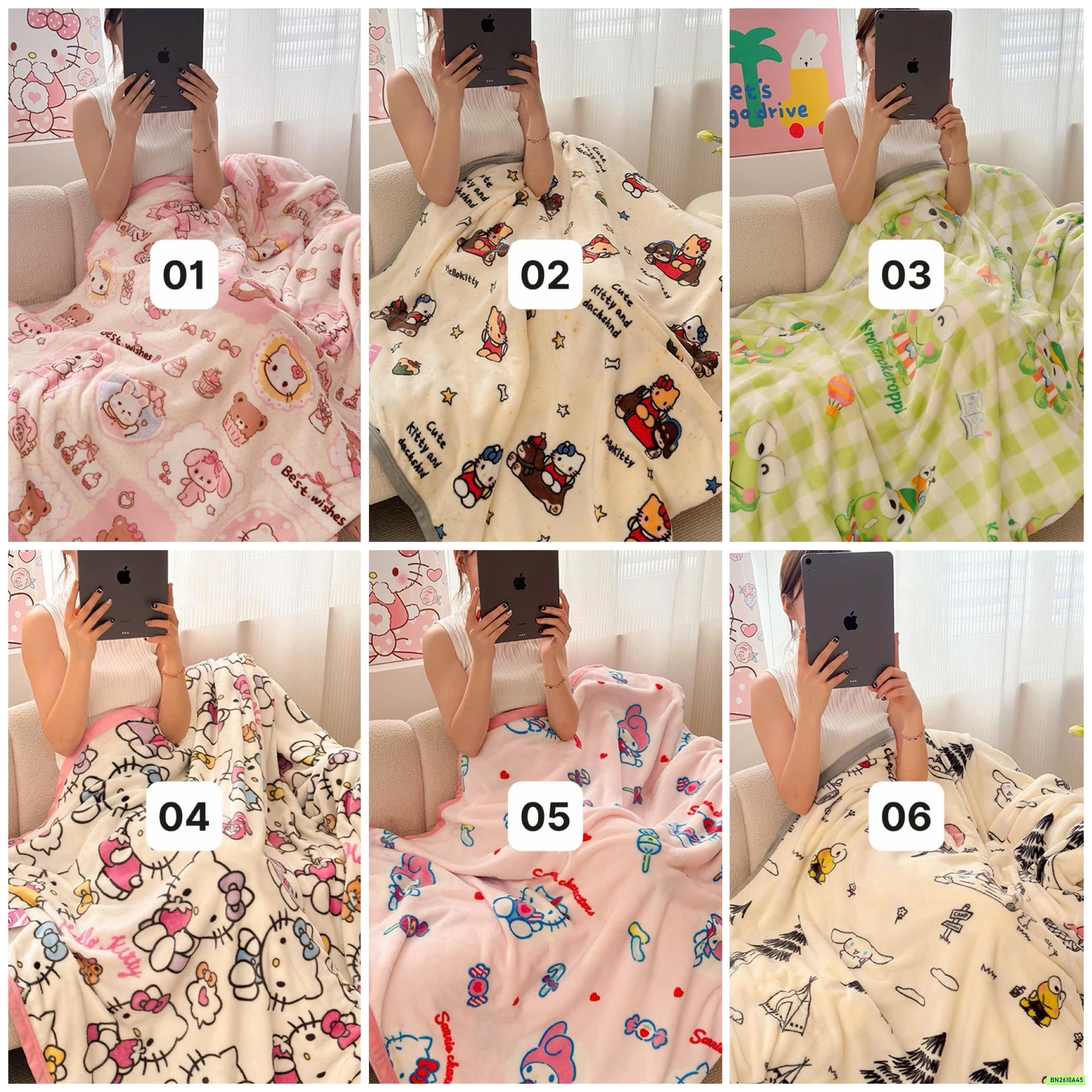 CHĂN BĂNG NHUNG DỄ THƯƠNG