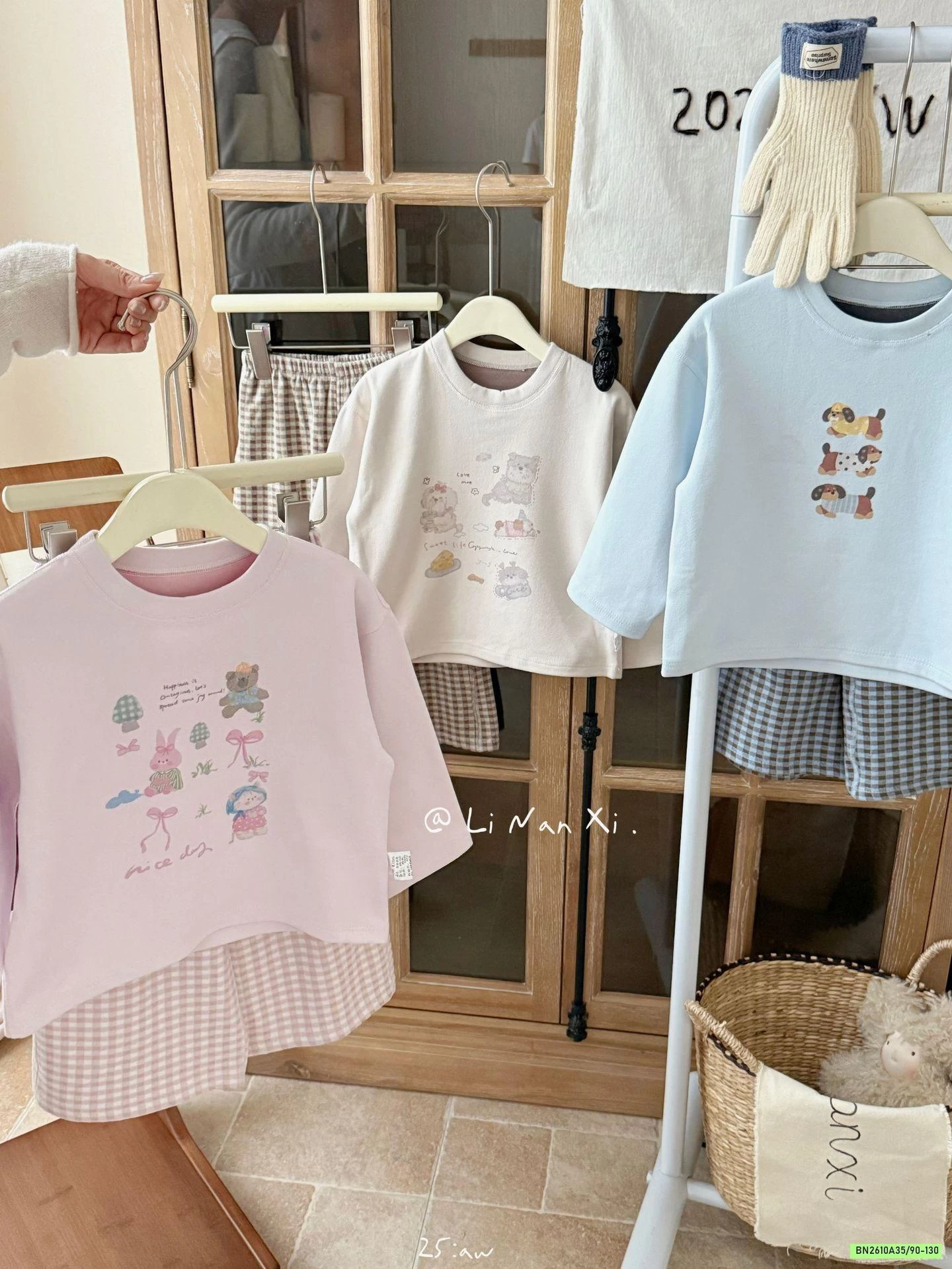 BỘ NỈ GIỮ NHIỆT QUẦN CARO LINANXI