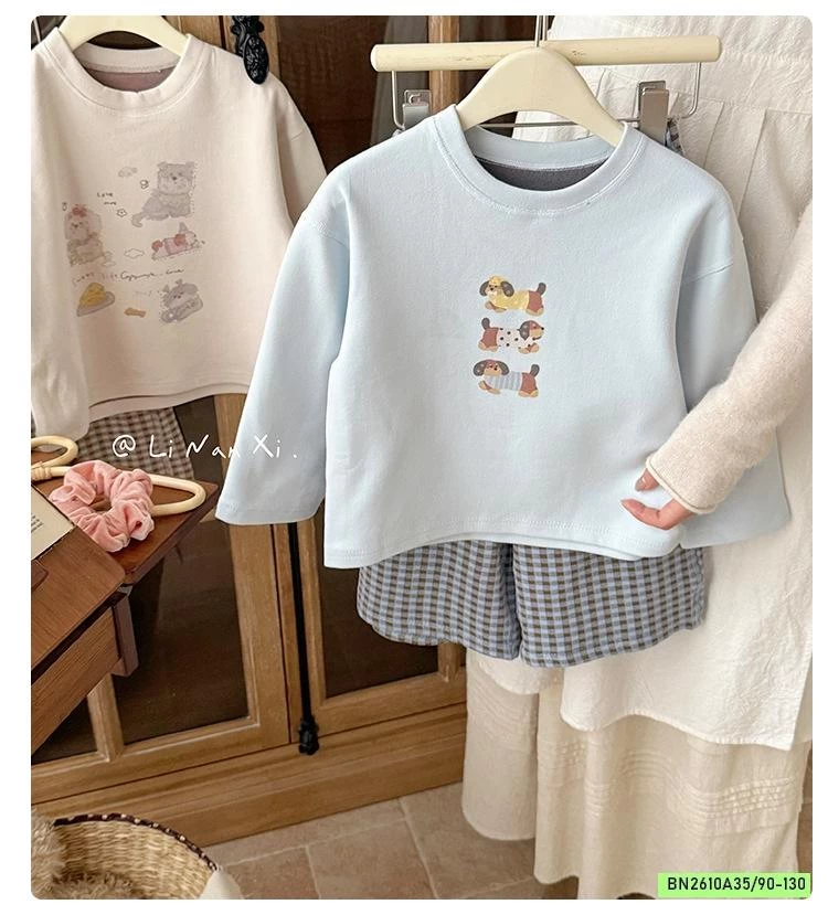 BỘ NỈ GIỮ NHIỆT QUẦN CARO LINANXI