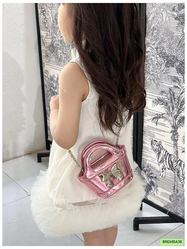 TÚI NƠ MINI DA BÓNG CHO BÉ