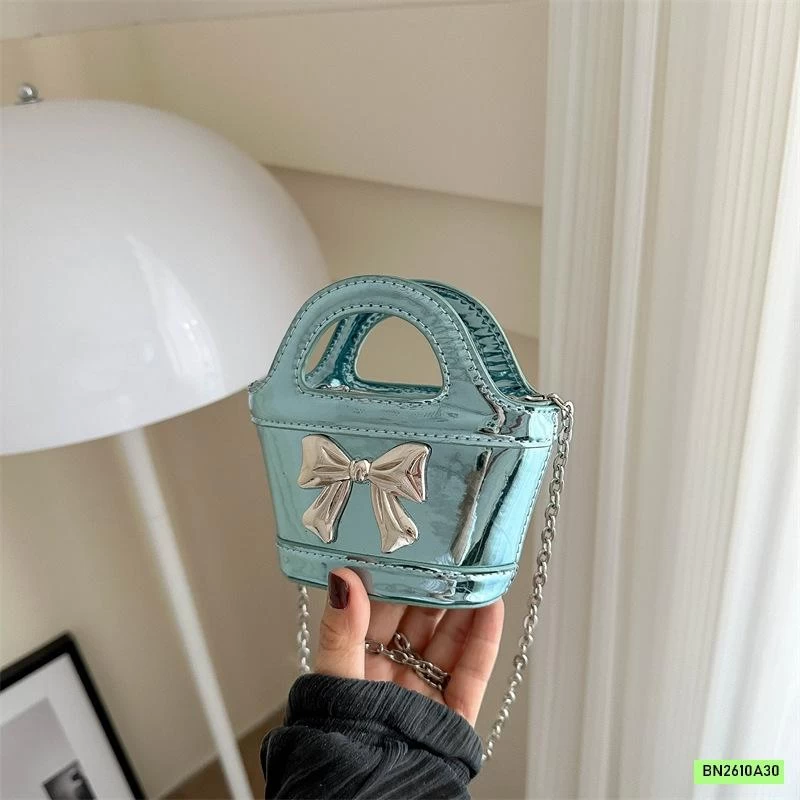 TÚI NƠ MINI DA BÓNG CHO BÉ