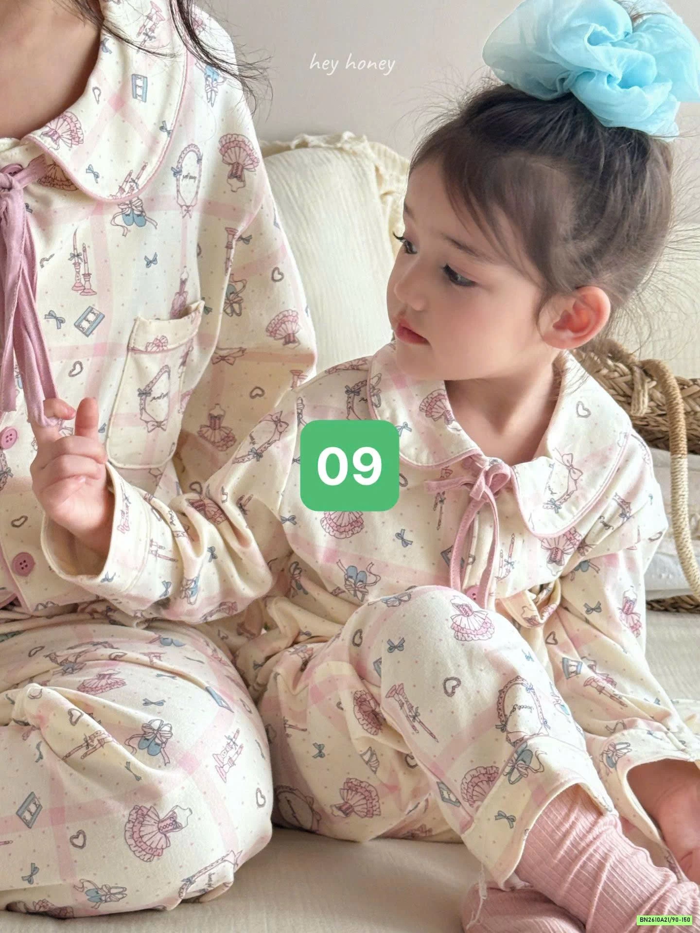 PIZAMA COTTON HNEY MẸ BÉ