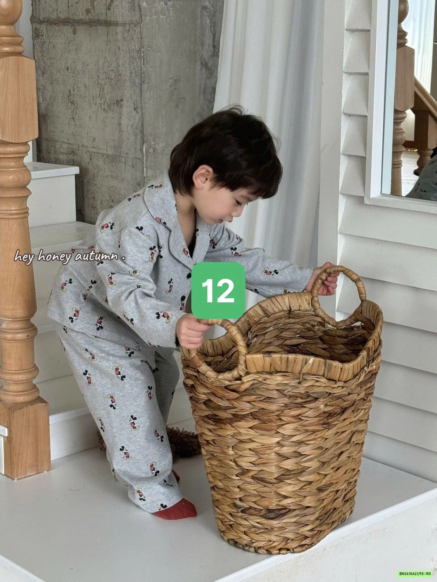 PIZAMA COTTON HNEY MẸ BÉ