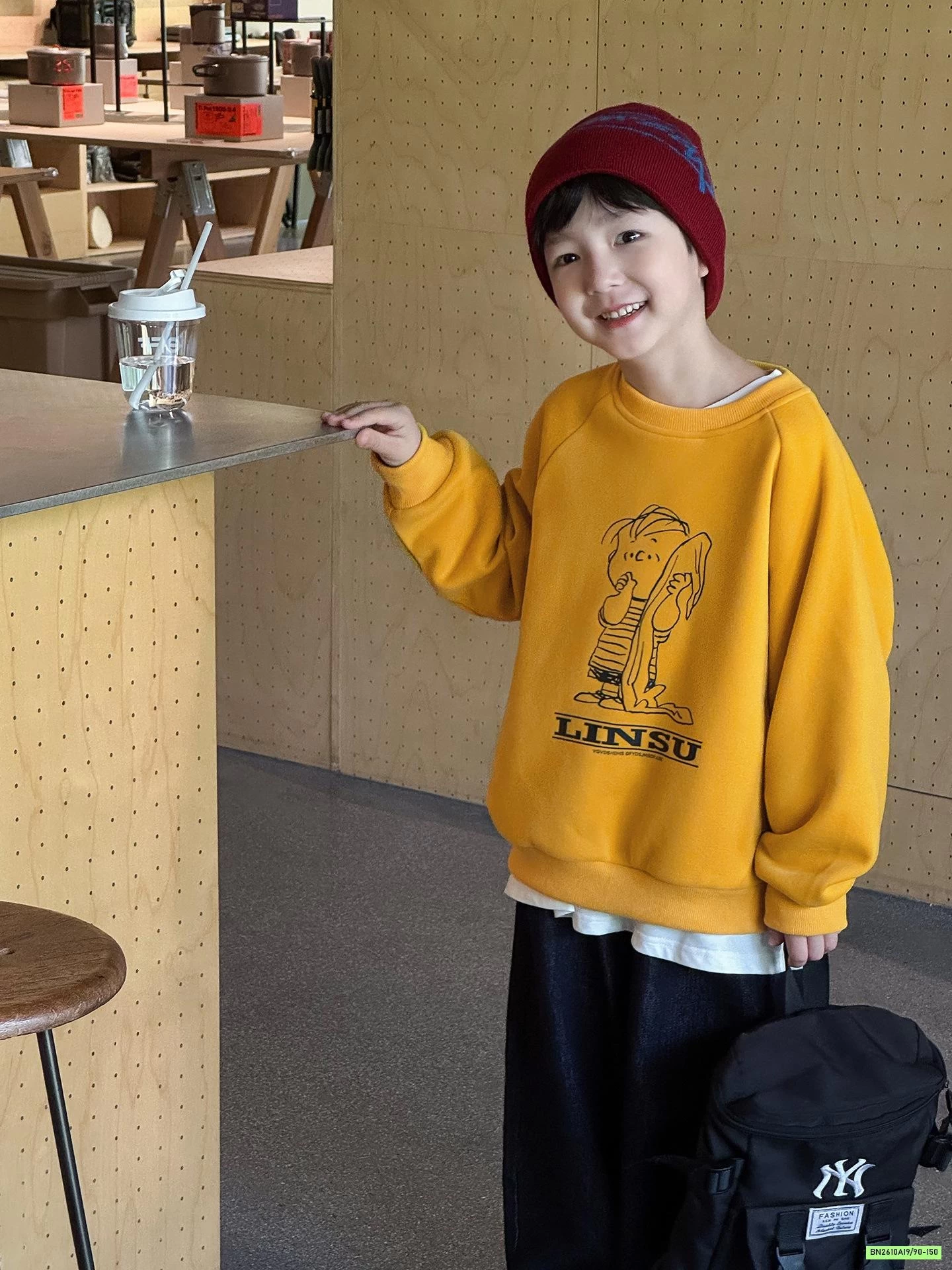 ÁO NỈ ONEDOG TONE MÀU NEON AOAOKIDS