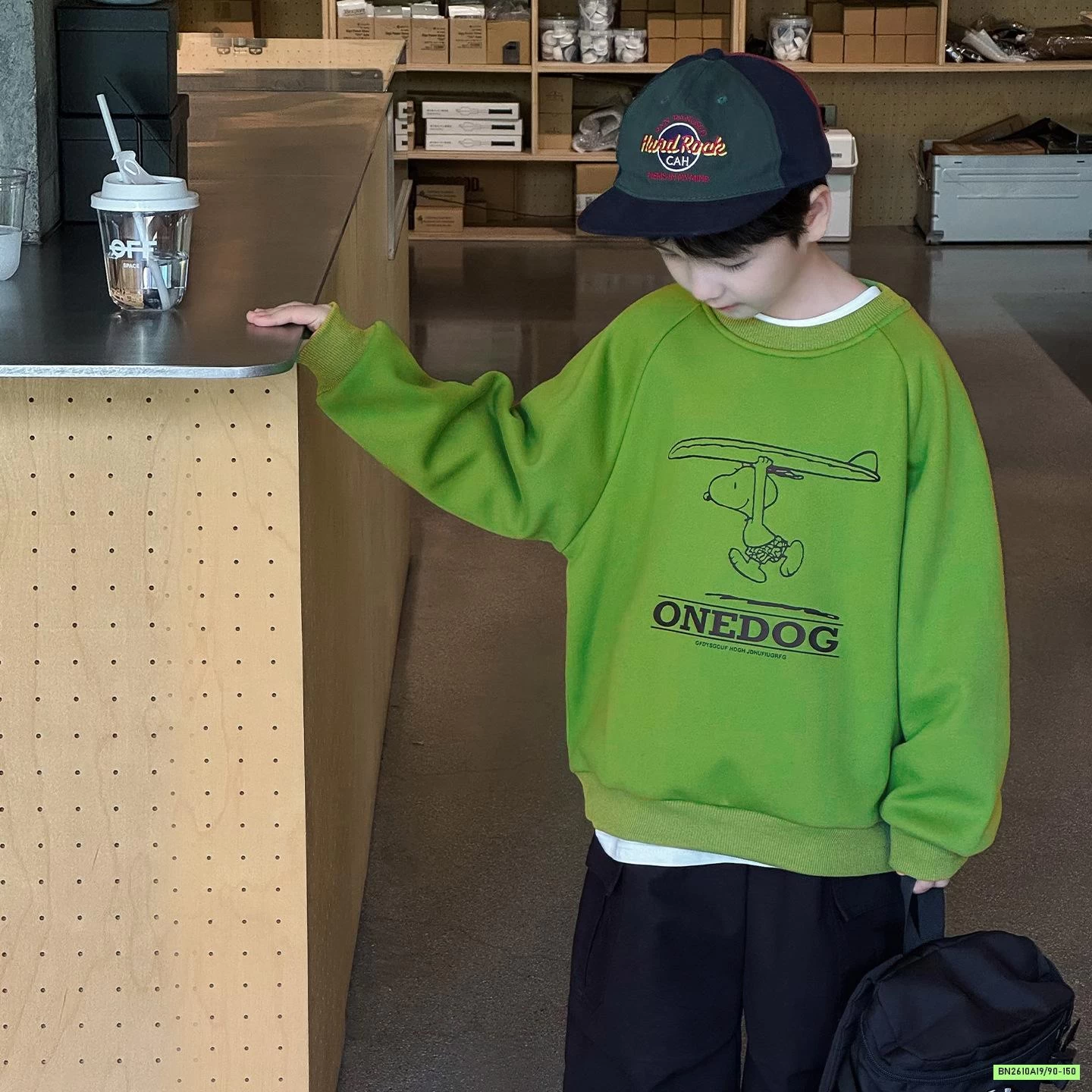 ÁO NỈ ONEDOG TONE MÀU NEON AOAOKIDS