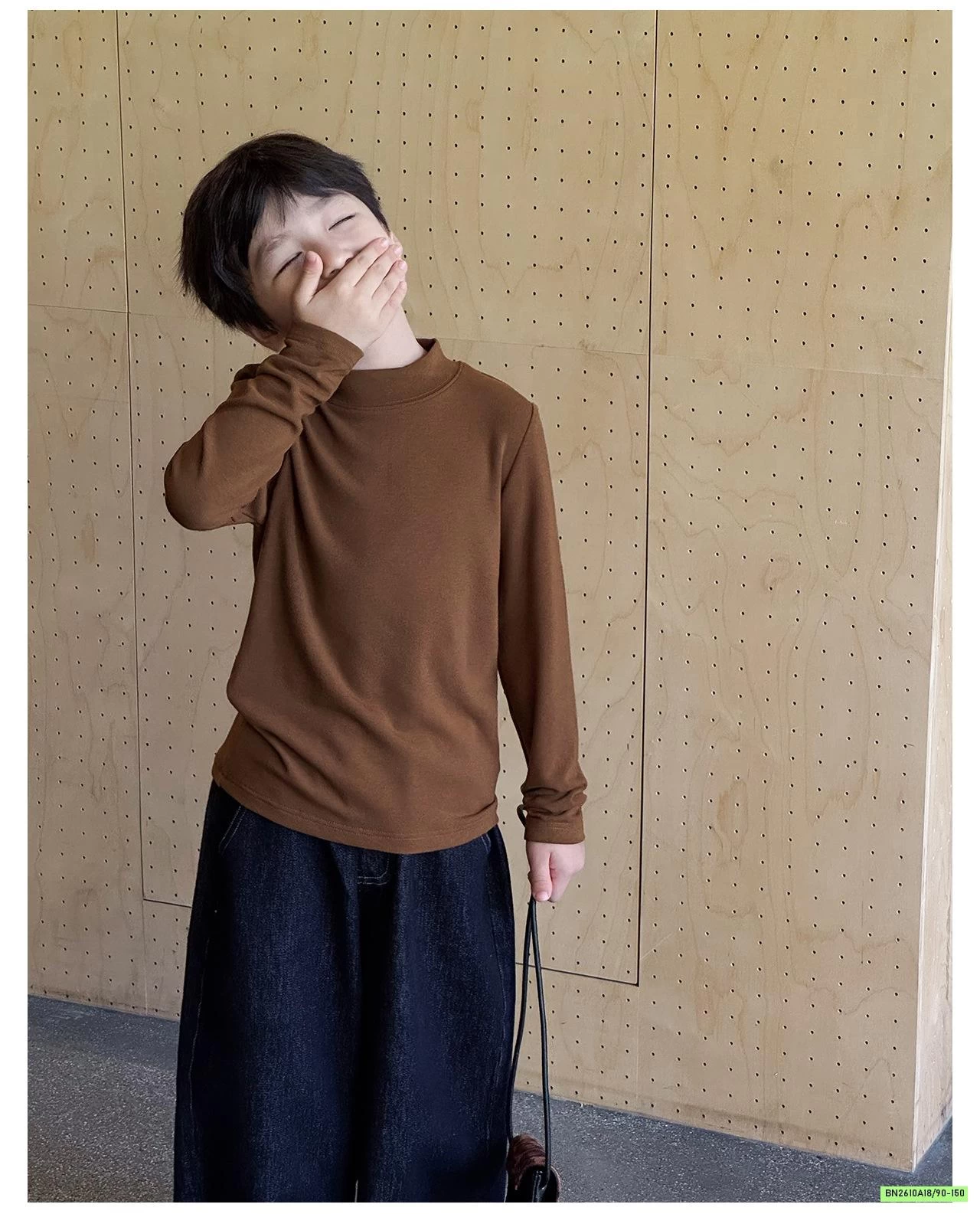 ÁO GIỮ NHIỆT CỔ 3P TRƠN MÀU AOAOKIDS