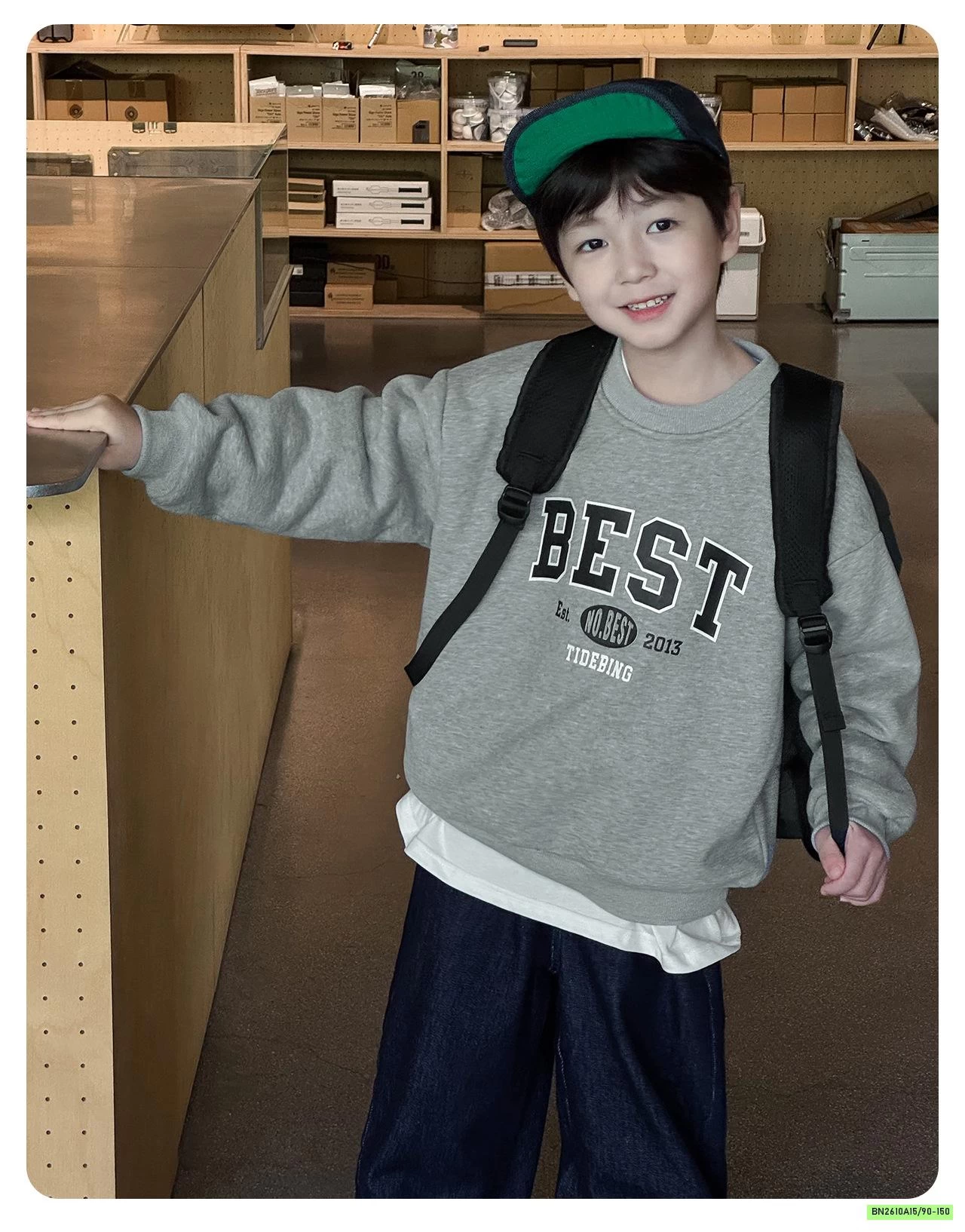 ÁO NỈ BEST LÓT LÔNG AOAOKIDS