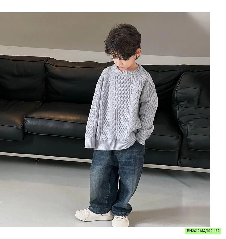 ÁO LEN CỔ TRÒN VẶN THỪNG