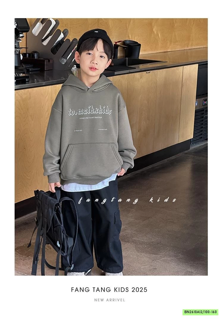 HOODIE NỈ TÚI TRƯỚC LÓT LÔNG CỪU