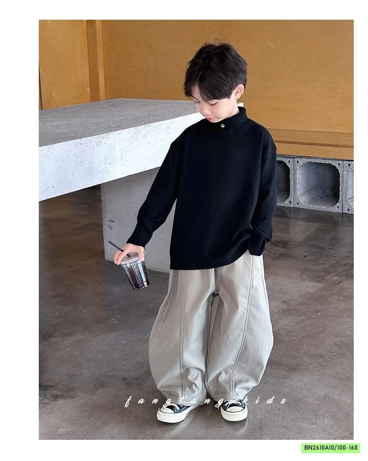 ÁO LEN POLO CÚC CỔ