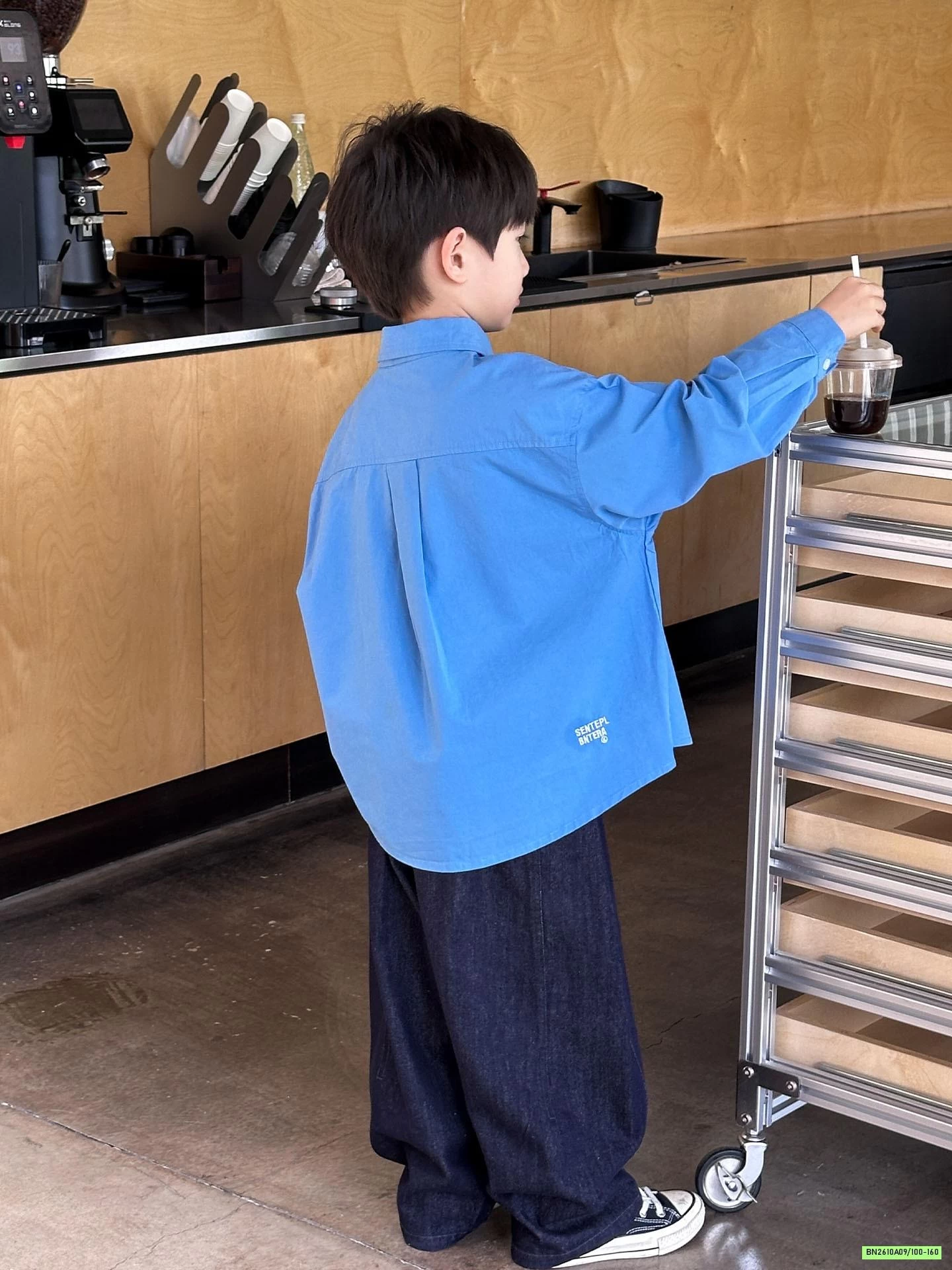 SƠ MI DÀI TAY BASIC TÚI NGỰC