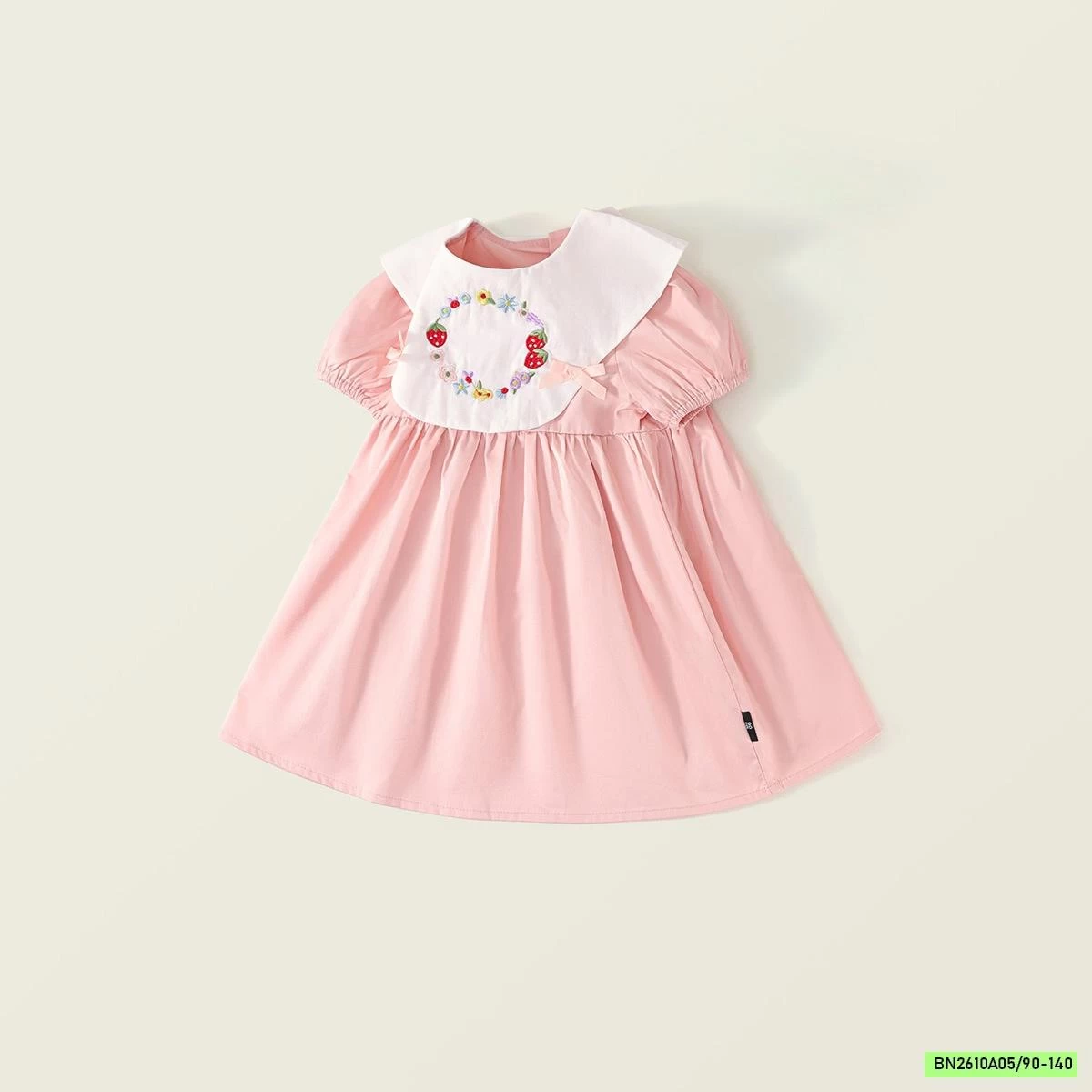 ĐẦM TAY BỒNG THÊU NGỰC PREMIUM