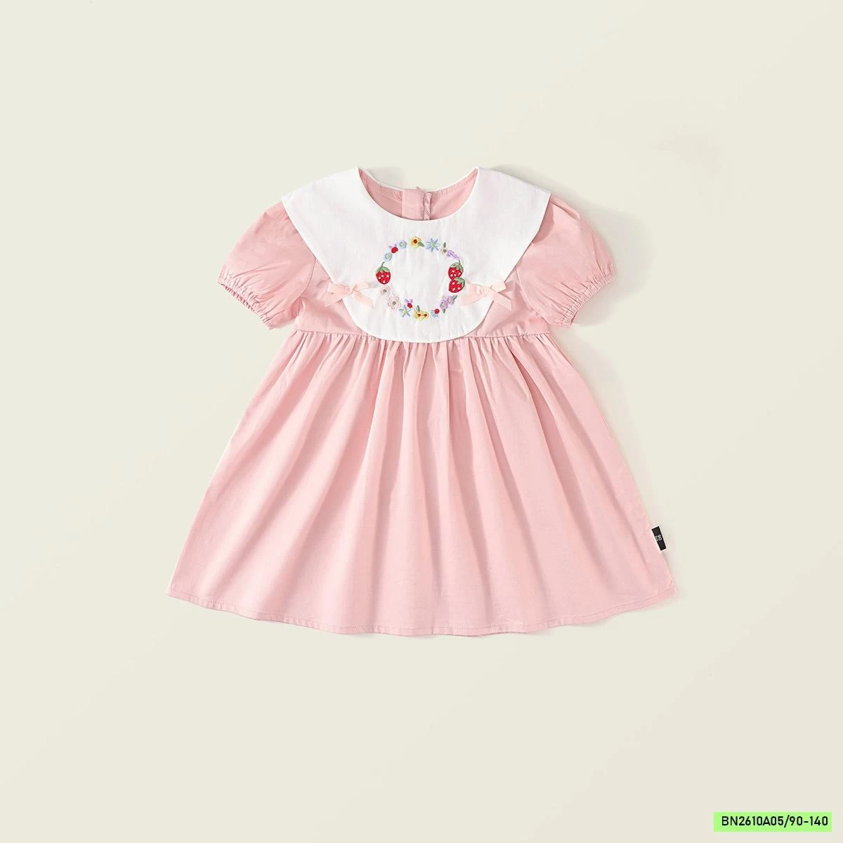 ĐẦM TAY BỒNG THÊU NGỰC PREMIUM