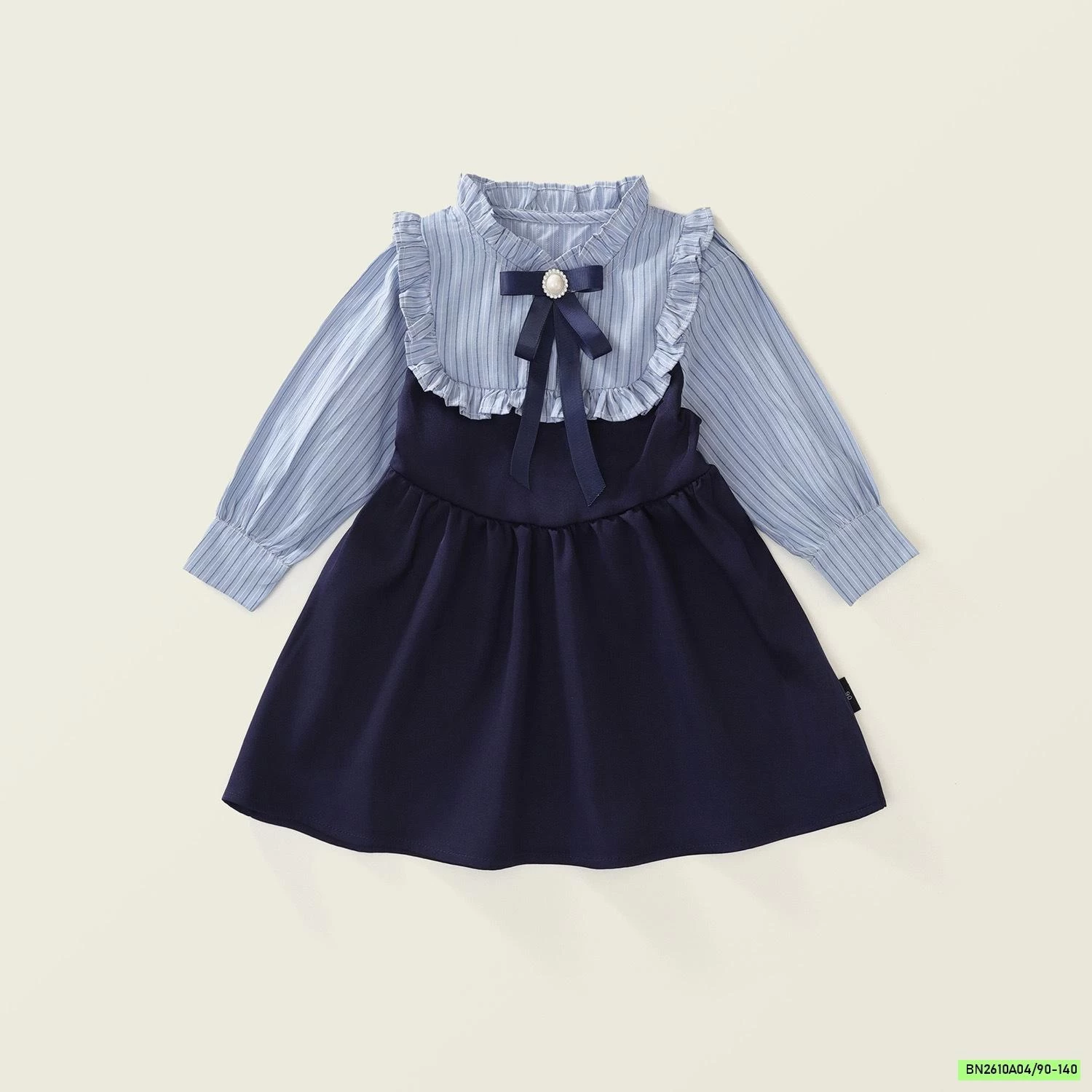 ĐẦM CỔ BÈO THẮT NƠ PREMIUM