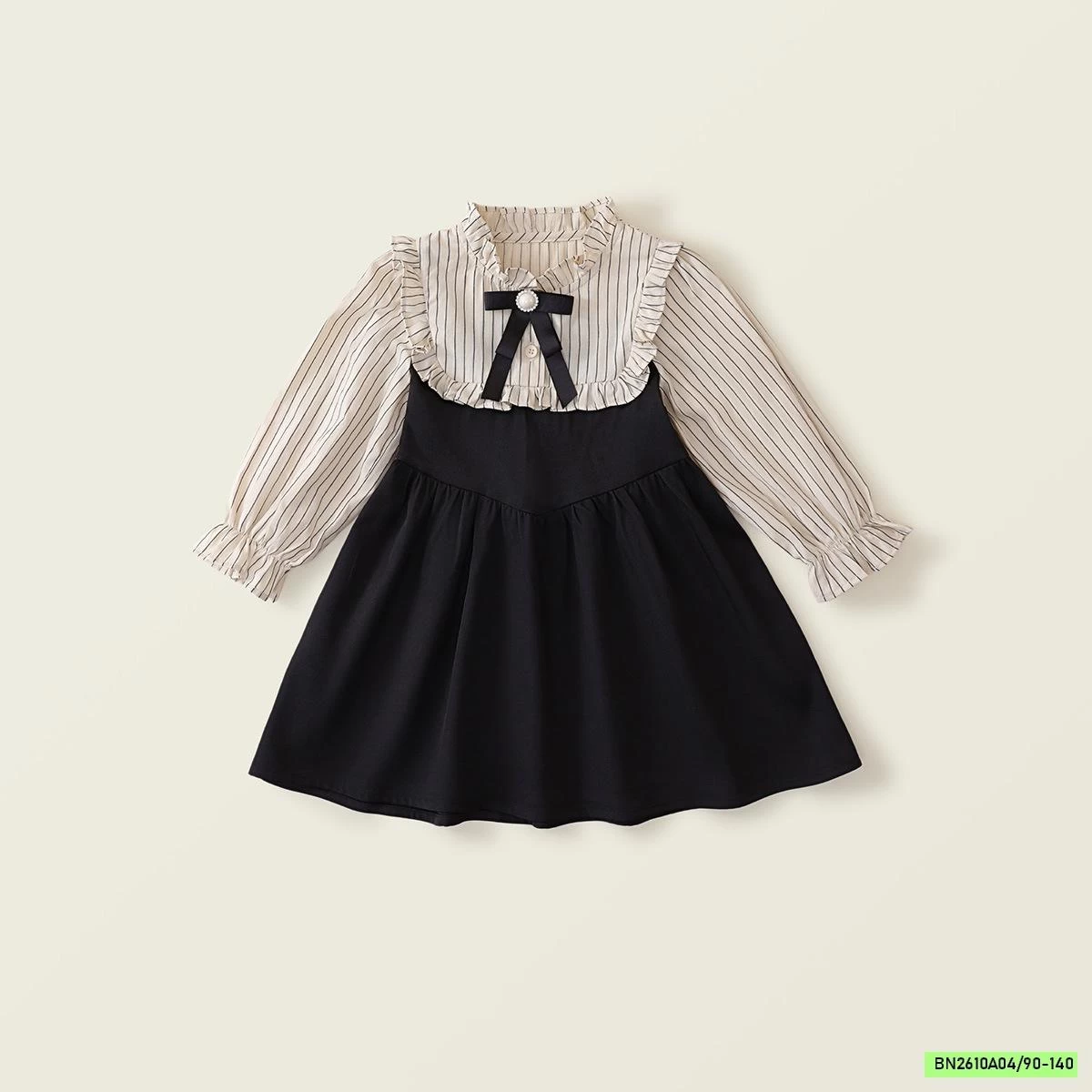 ĐẦM CỔ BÈO THẮT NƠ PREMIUM