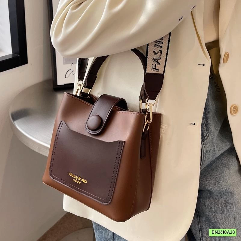 GIỎ ĐEO CHÉO PHỐI MÀU VINTAGE
